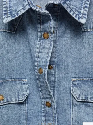 Camisa vaquera Mango Talla XXS