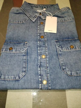 Camisa vaquera Mango Talla XXS