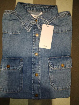Camisa vaquera Mango Talla XXS