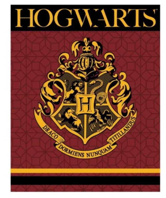 Manta coralina HOGWARTS Harry Potter 120x150