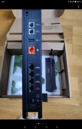 Router Orange/Jazztel livebox 6+ WiFi 6 y telefon