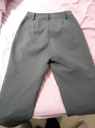Pantaloni eleganti grigio topo