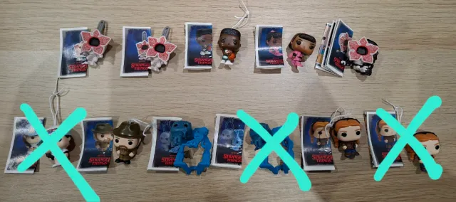 Cambio Figuras Stranger Things Kinder Joy