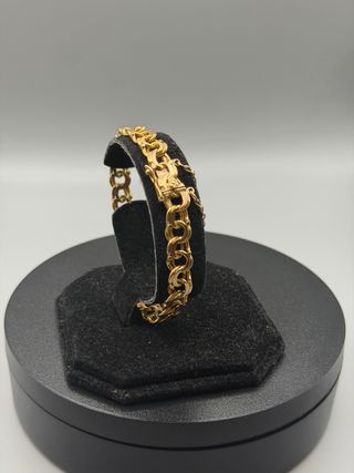 Ref46 Pulsera húngara de oro de 18k