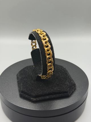 Ref46 Pulsera húngara de oro de 18k