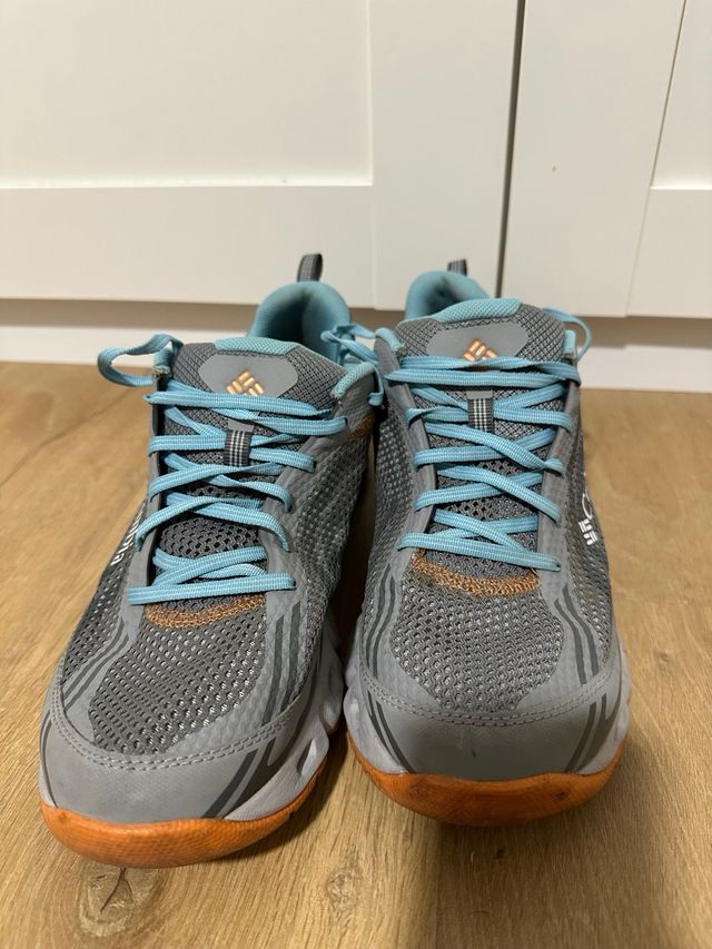 Zapatillas Columbia Grises y Naranja