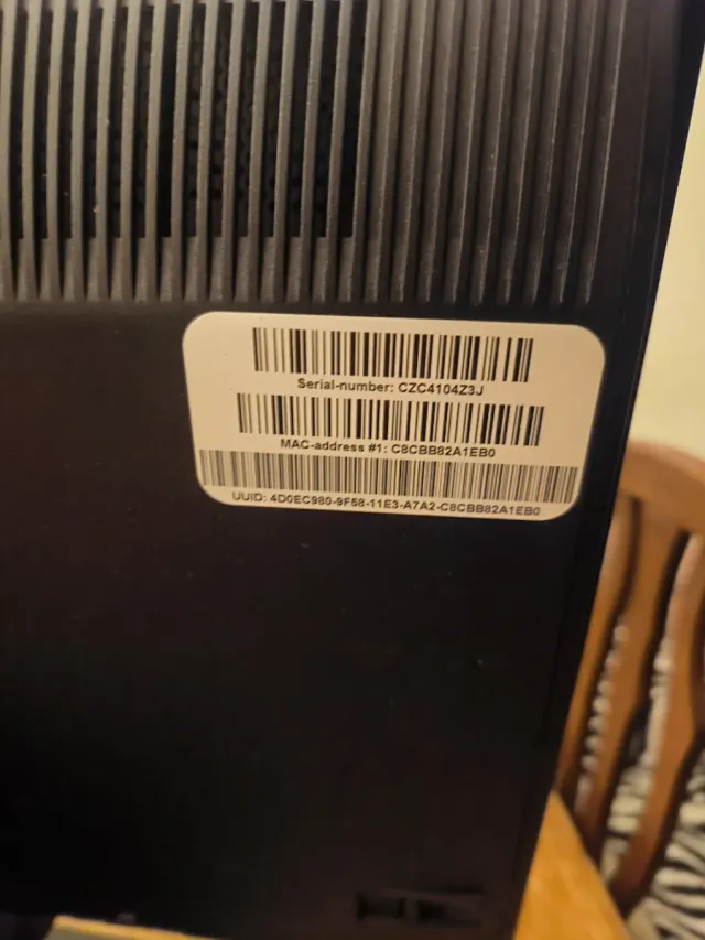 HP All in One Ordenador Negro