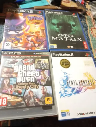 Juegos play 2 y 3 y para PC