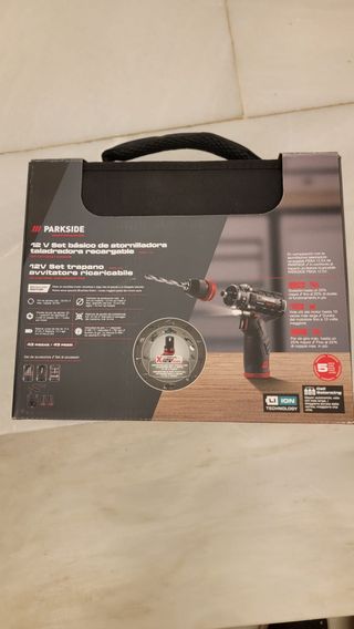 Parkside 12V Taladro Atornillador Recargable
