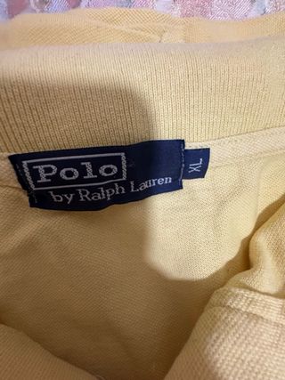Polo Ralph Lauren Amarillo Talla XL