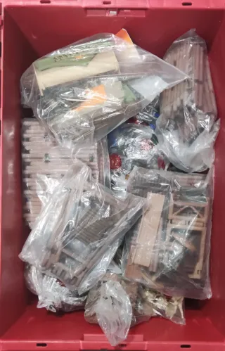 Grande lotto XXL di soldatini di plastica vintage