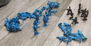 Grande lotto XXL di soldatini di plastica vintage