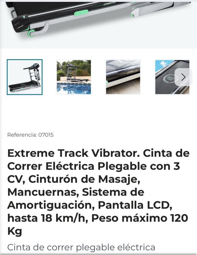 Cinta de Correr Cecotec Extreme Track Vibrator
