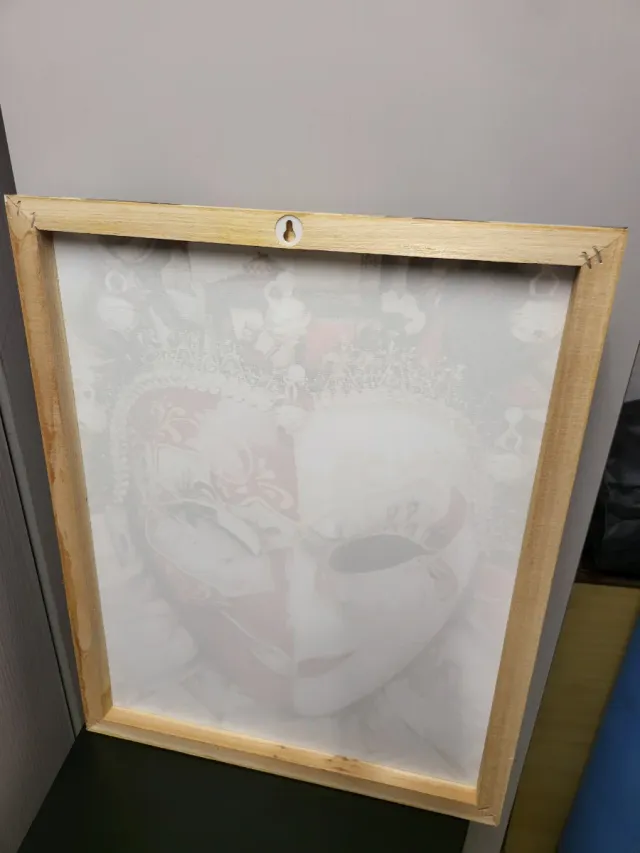 Cuadro Veneciano Máscara Carnaval