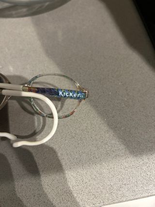 Gafas infantiles vintage Kickers multicolor