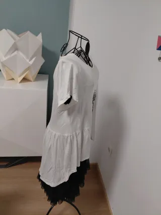 Vestido combinación y camisa Poete talla L