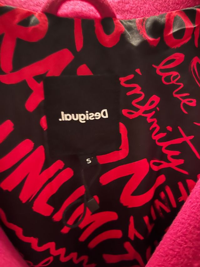 Chaquetón Desigual Talla S