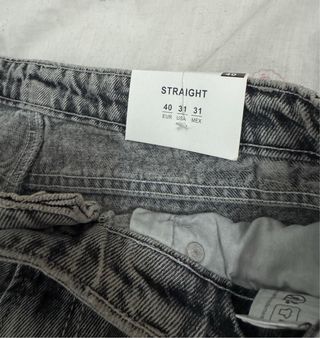 Zara Jeans Rectos Acampanados Talla M