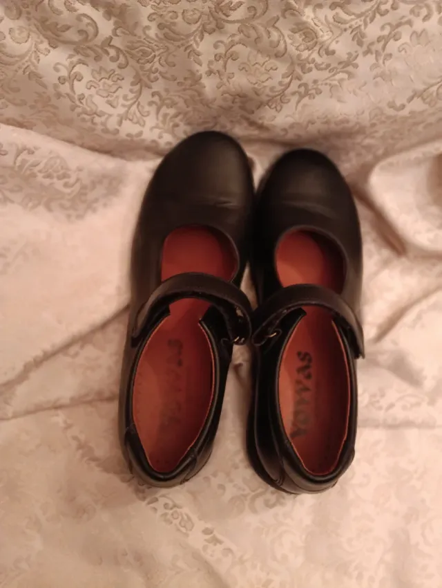 Zapatos Escolares Niña Negros