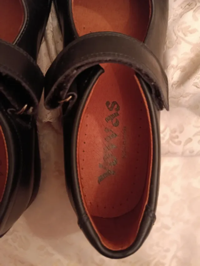 Zapatos Escolares Niña Negros