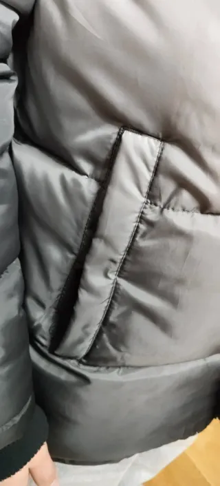 Plumífero Sonetti degradado gris y negro Talla 12