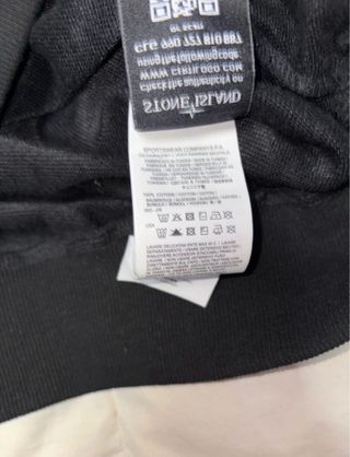 Felpa Stone Island Nera