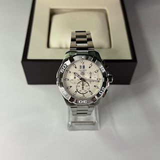 TAG Heuer Aquaracer Cronógrafo Esfera Blanca