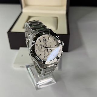 TAG Heuer Aquaracer Cronógrafo Esfera Blanca
