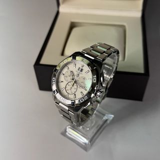 TAG Heuer Aquaracer Cronógrafo Esfera Blanca