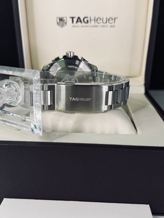 TAG Heuer Aquaracer Cronógrafo Esfera Blanca
