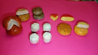 Lote 15 formaggi in miniatura