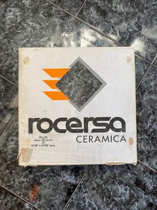 4 CAJAS DE Baldosas Cerámica Rocersa 50x50cm