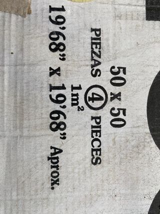 4 CAJAS DE Baldosas Cerámica Rocersa 50x50cm