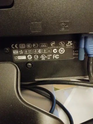 Monitor HP 2009v Negro