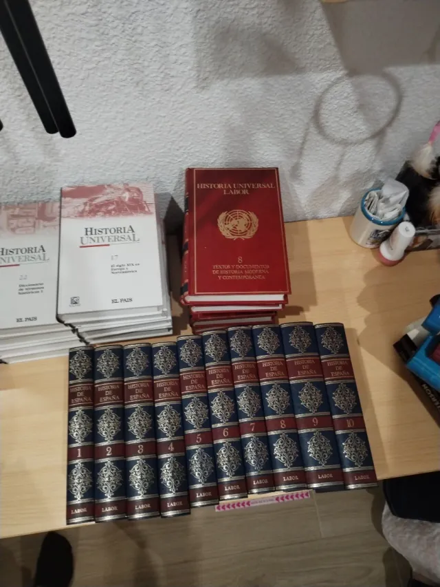 Historia de España, enciclopedia antigua. 1989