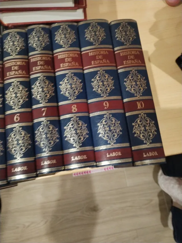 Historia de España, enciclopedia antigua. 1989