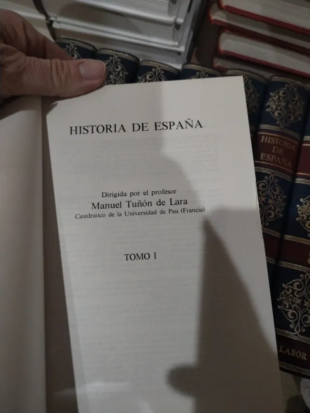 Historia de España, enciclopedia antigua. 1989