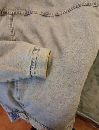 Chaqueta vaquera forrada de pelo