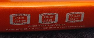 RAQUETA TENIS PRINCE LITE TI OVERSIZE