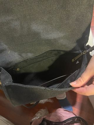 Bolso Vintage Estilo Converse Gris