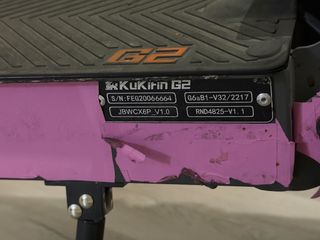 Patinete Eléctrico (60 KM/H) Kukirin g2