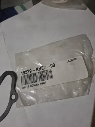 Kymco Betwin 250cc Junta Agua