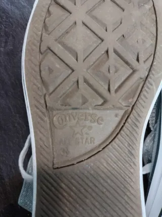 Zapatillas Converse All Star Grises Talla 36