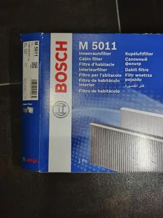 Filtro habitáculo Bosch M 5011