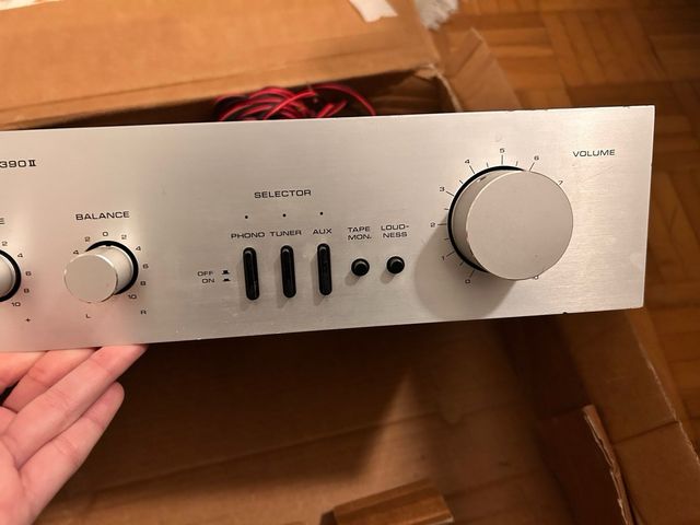 Amplificador Estéreo Integrado Nikko NA-390II