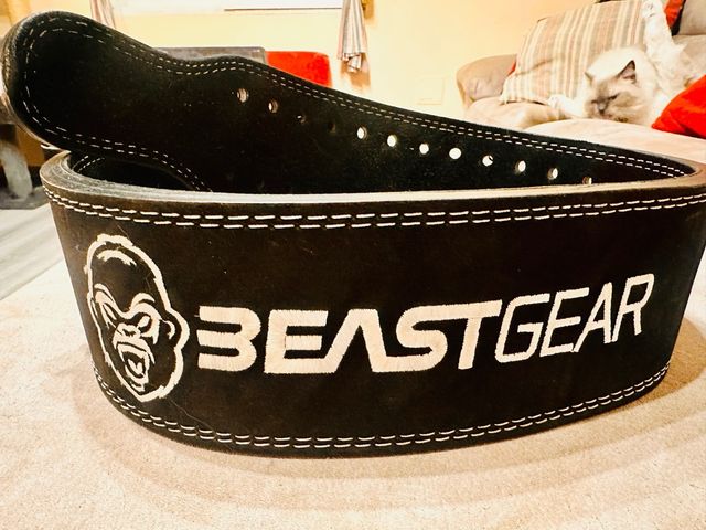 Cinturón Beast Gear Halterofilia Lumbar
