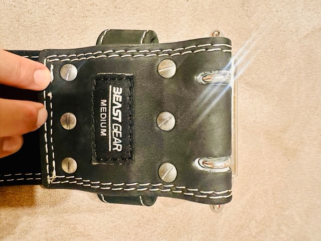 Cinturón Beast Gear Halterofilia Lumbar