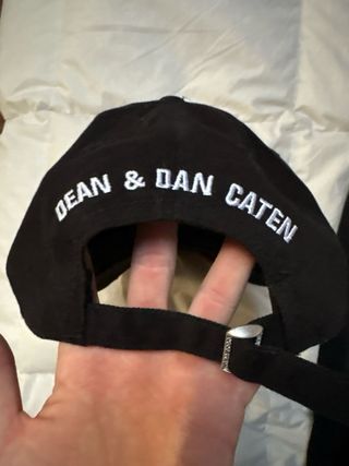 Cappellino Dsquared2 Icon Forever Nero Arancione