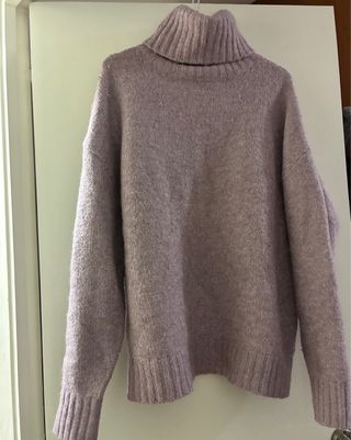 Jersey Sfera cuello vuelto lila talla M