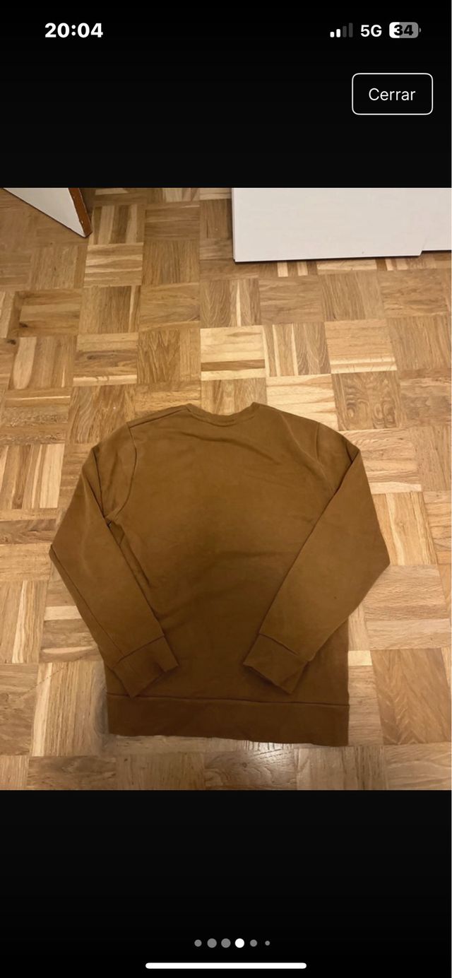 Sudadera Carhartt Marrón sin Capucha